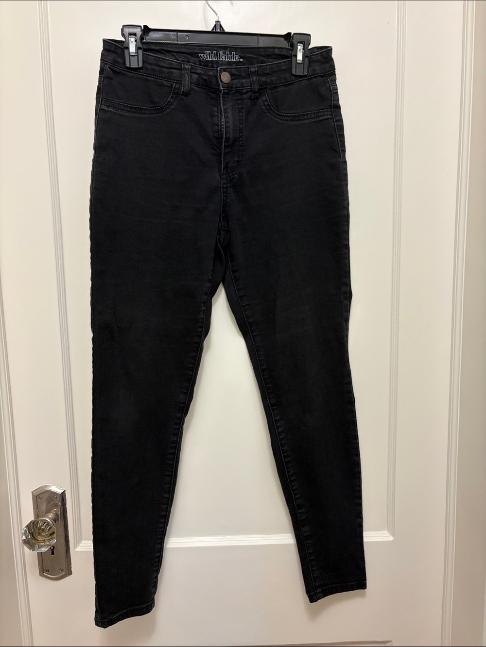 wild fable Women's Black High-Rise Skinny Jeans